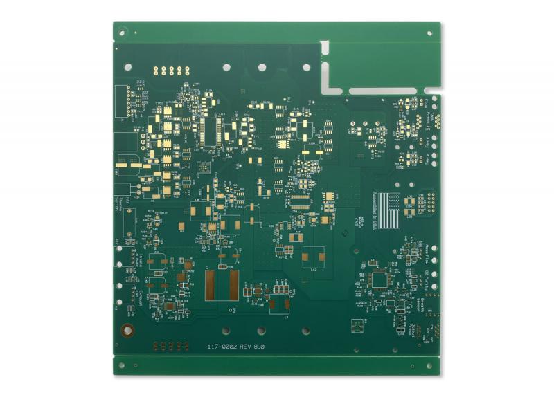 4 layer Green solder masker FR4 pcb with UL ISO REACH CE standard qualified